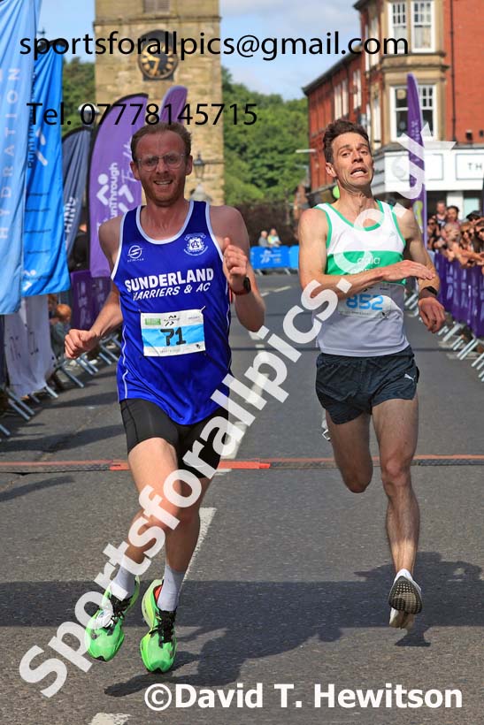 The 2024 Morpeth 10k Road Race.  Photo: David T. Hewitson/Sports for All Pics